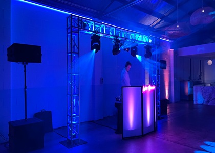 Dj Lighting setup